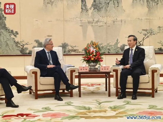 海通富配资 英伟达CEO黄仁勋到访北京 表态希望继续与中国合作
